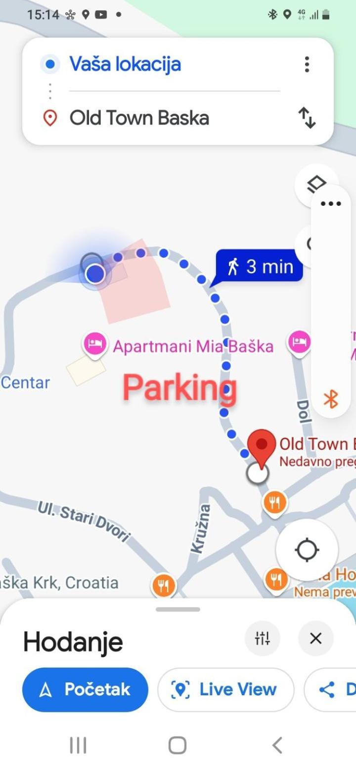 Old Town Baska 아파트 외부 사진